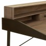 Scrivania Alexandra House Living Marrone Legno Ferro Lamiera Legno di abete 60 x 95 x 130 cm