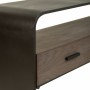 Ingresso con Cassetti Alexandra House Living Marrone Legno Ferro Lamiera Legno di abete 37 x 82 x 122 cm