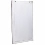 Specchio da parete Alexandra House Living Bianco Legno di mango 5 x 107 x 60 cm