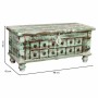 Baule Alexandra House Living Bianco Verde Legno di mango 42 x 45 x 98 cm Finitura invecchiata