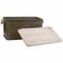 Baule Alexandra House Living Urban Verde Canapa Metallo Legno di abete 38 x 60 x 33 cm