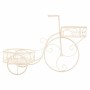 Supporto per Vaso Alexandra House Living Bianco Metallo Ferro Bicicletta 30 x 61 x 55 cm