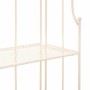 Scaffale Alexandra House Living Bianco Metallo Ferro 28 x 70 x 28 cm