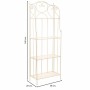 Scaffale Alexandra House Living Bianco Metallo Ferro 28 x 70 x 28 cm