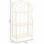 Scaffale Alexandra House Living Bianco Metallo Ferro 30 x 70 x 30 cm