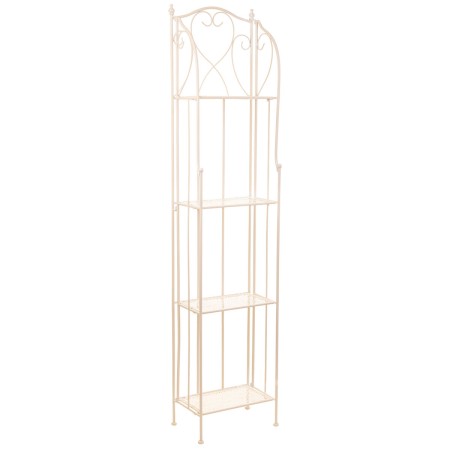 Scaffale Alexandra House Living Bianco Metallo Ferro 25 x 90 x 30 cm