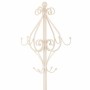 Attaccapanni da Terra Alexandra House Living Bianco 26 x 38 x 26 cm