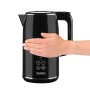 Bollitore Bourgini 235011 KETTLE 2200 W Nero 1,7 L