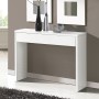 Console Alexandra House Living Bianco Legno MDP 100 x 75 x 30 cm 1 cassetto