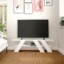 Mobile TV Alexandra House Living Diagonal Bianco 140 x 40 x 34 cm