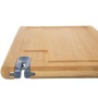 Tagliere Alexandra House Living Marrone Legno 28 x 1 x 18 cm Affilacoltelli