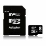 Scheda Di Memoria Micro SD con Adattatore Silicon Power SP008GBSTHBU1V10SP