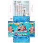 Bestway Gonfiabile Spaziale con Maniglie 136x135 cm +3 Anni per Spiaggia e Piscina 41443