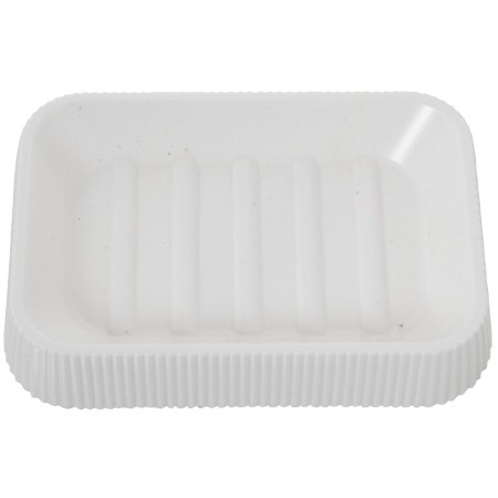 Portasapone Alexandra House Living Bianco Acrilico Plastica 13 x 2 x 9 cm