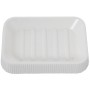 Portasapone Alexandra House Living Bianco Acrilico Plastica 13 x 2 x 9 cm