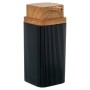 Dispenser di Sapone Alexandra House Living 86275 Nero Acrilico Plastica Melammina 7 x 15 x 7 cm