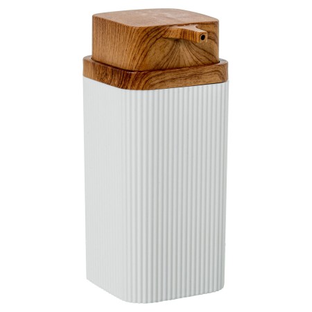 Dispenser di Sapone Alexandra House Living 86276 Bianco Acrilico Plastica Melammina 7 x 15 x 7 cm