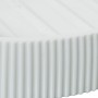 Portasapone Alexandra House Living Bianco Acrilico Plastica 13 x 2 x 9 cm