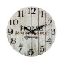 Orologio da Parete Alexandra House Living Bianco Legno 34 x 34 x 4 cm