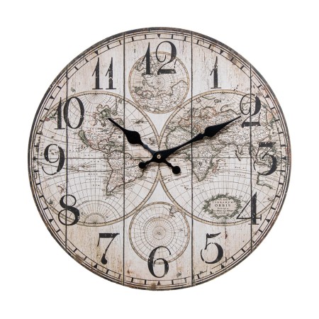 Orologio da Parete Alexandra House Living Multicolore Legno 34 x 4 x 34 cm