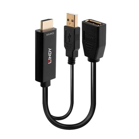 Adattatore HDMI con DisplayPort LINDY 38289 Nero