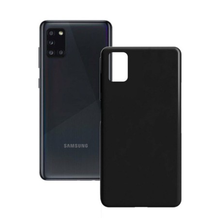 Custodia per Cellulare Samsung Galaxy A31 Contact Silk TPU Nero