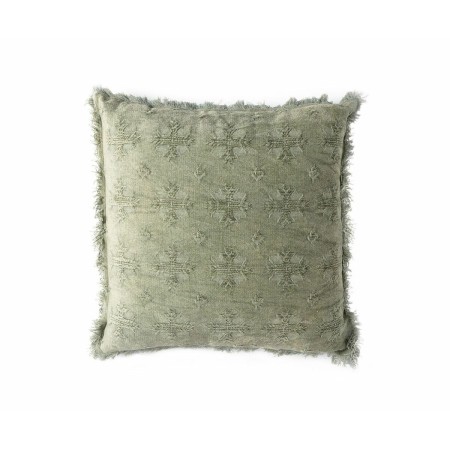 Cuscino Alexandra House Living CROSS Verde Chiaro 45 x 1 x 45 cm