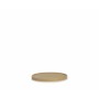 Vaso con Piatto Alexandra House Living Beige Ceramica 18 x 18 x 18 cm