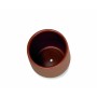 Vaso con Piatto Alexandra House Living Terracotta Ceramica 18 x 18 x 18 cm