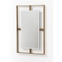 Specchio da parete Alexandra House Living Dorato 51 x 78 x 3 cm