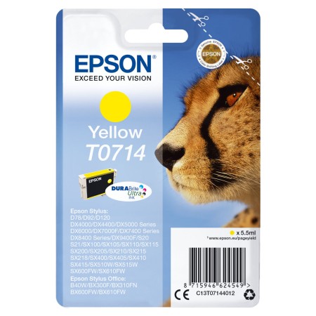 Cartuccia ad Inchiostro Originale Epson C13T07144022 Giallo