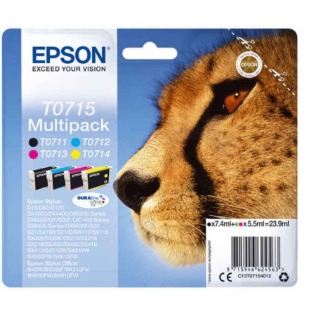 Cartuccia ad Inchiostro Originale Epson C13T07154012 Multicolore