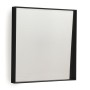 Specchio da parete Alexandra House Living Nero 50 x 50 x 5 cm