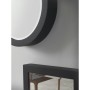 Specchio da parete Alexandra House Living Nero 59 x 59 x 5 cm