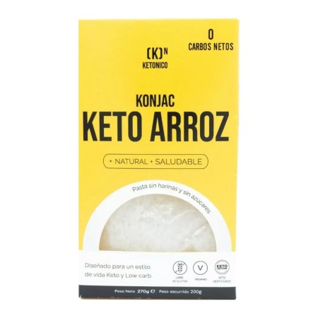 Pasta di riso Ketonico Conscious Konjac (8 Unità)