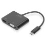 Adattatore USB C con VGA/HDMI Digitus DA-70858