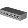 Dockstation Startech DK31C4DPPDUE Grigio 100 W