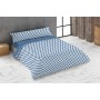 Set di copripiumino Hosteline MOTA Azzurro Osimano 260 x 240 cm 4 Pezzi