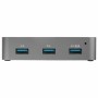 Hub USB Startech HB31C4AS Grigio Nero/Grigio