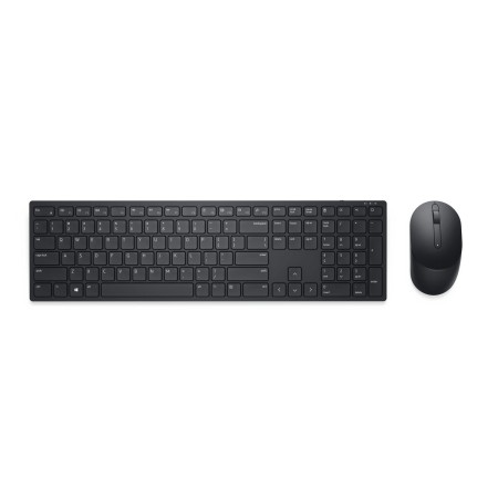 Tastiera e Mouse Dell KM5221WBKB-SPN Nero Qwerty in Spagnolo