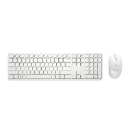 Tastiera Dell KM5221W-WH-SPN Bianco Nero Qwerty in Spagnolo