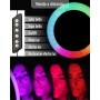 Ring Light Ricaricabile per Selfie KSIX Smartphone 12W