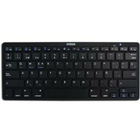 Tastiera Wireless Nilox NXKB01B Qwerty in Spagnolo Nero