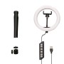 Ring Light Ricaricabile per Selfie KSIX Smartphone 12W