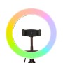 Ring Light Ricaricabile per Selfie KSIX Smartphone 12W