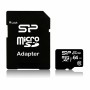 Scheda Di Memoria Micro SD con Adattatore Silicon Power SP064GBSTXBU1V10SP SDHC 64 GB