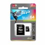 Scheda Di Memoria Micro SD con Adattatore Silicon Power SP064GBSTXBU1V10SP SDHC 64 GB