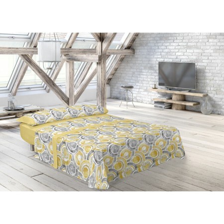 Set di Lenzuola Pierre Cardin ABDON Giallo Osimano