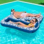 Bestway Materassino Gonfiabile Doppio Comfort Plush 204x188 cm Spiaggia e Piscina 43653