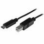 Cavo USB C con USB B Startech USB2CB2M Nero 2 m